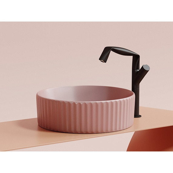 Раковина-чаша Ceramicanova Element 36 см CN6057MP, розовый матовый - фото 5