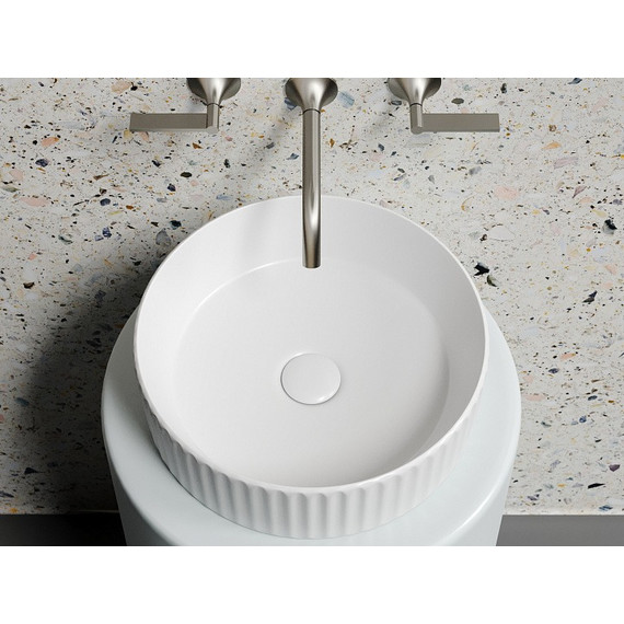 Раковина-чаша Ceramicanova Element 36 см CN6057MW, белый матовый - фото 6