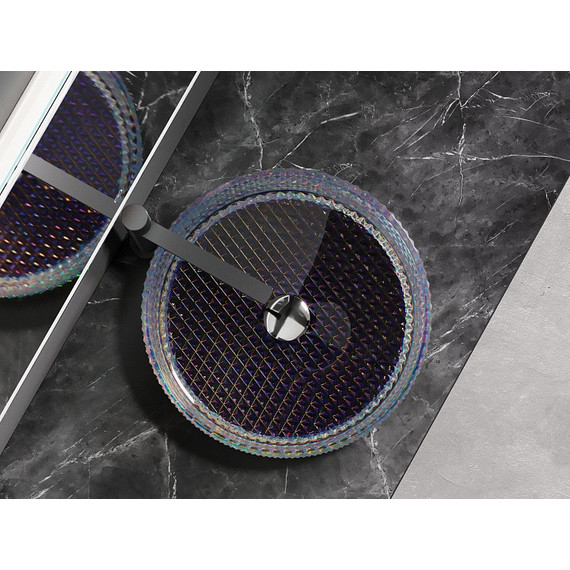 Раковина-чаша Ceramicanova Cristal 36 см CN6059, неон - фото 4