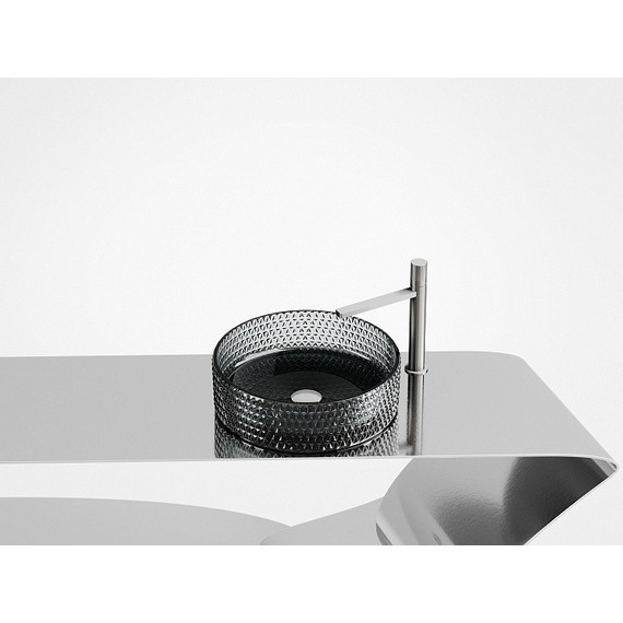 Раковина-чаша Ceramicanova Cristal 36 см CN6060, чёрный - фото 5