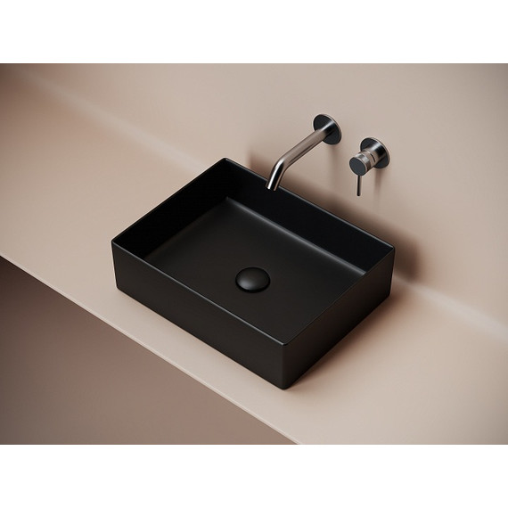 Раковина-чаша Ceramicanova Element 36 см CN6069MB, чёрный матовый - фото 