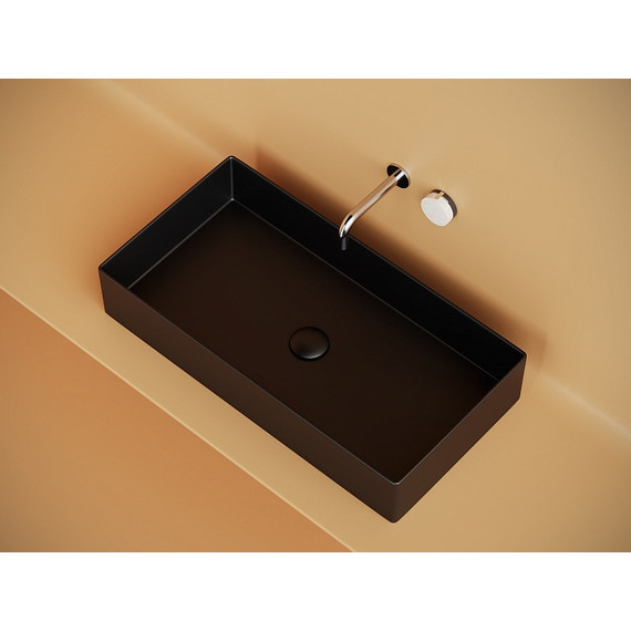 Раковина-чаша Ceramicanova Element 70 см CN6071MB, чёрный матовый - фото 