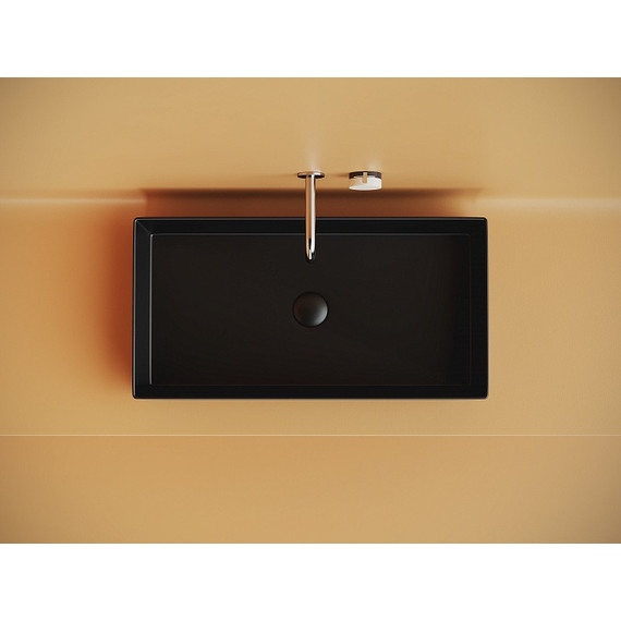 Раковина-чаша Ceramicanova Element 70 см CN6071MB, чёрный матовый - фото 4