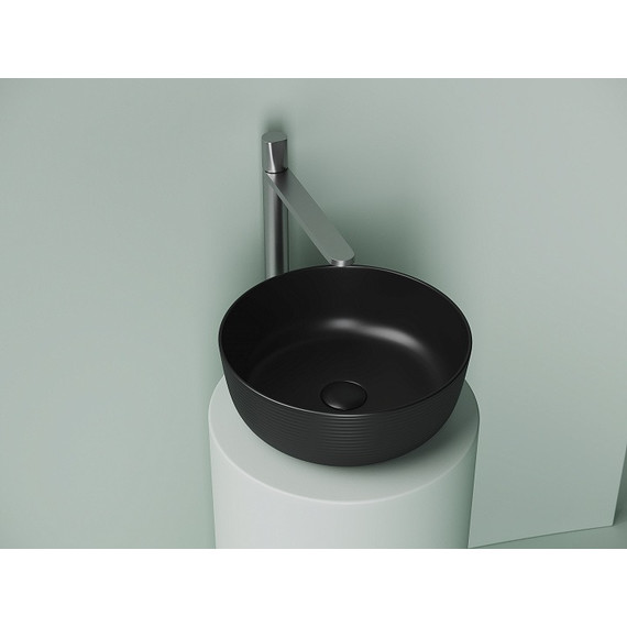 Раковина-чаша Ceramicanova Element 35 см CN6073MB, чёрный матовый - фото 5
