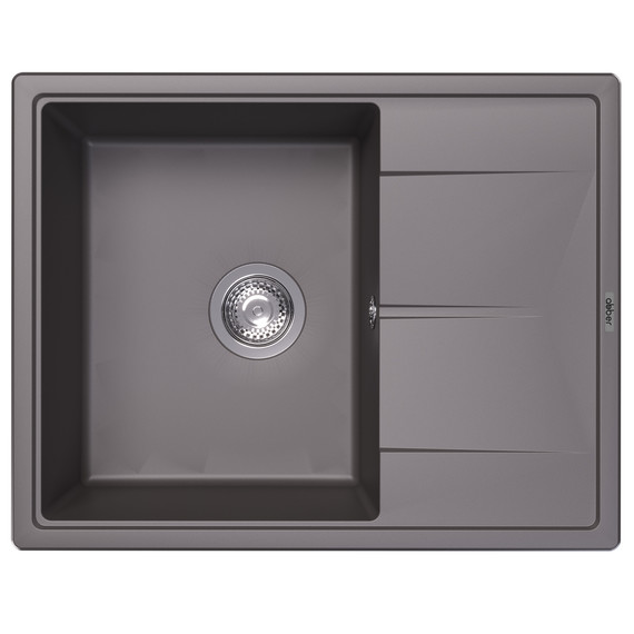 Кухонная мойка Abber Quarz AQ2903G, серый - фото 