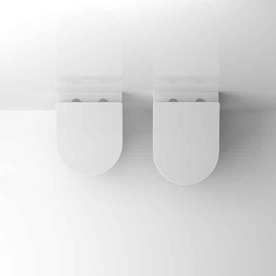 Унитаз подвесной Toto RP CW554Y с сиденьем (Система смыва торнадо) - фото 3