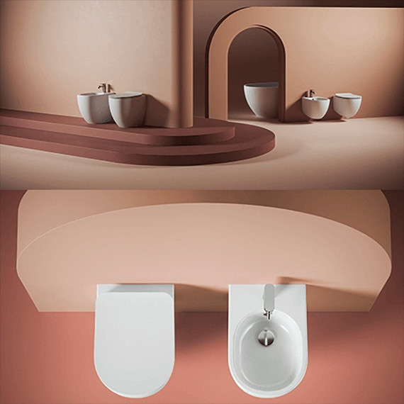 Биде подвесное ArtCeram File 2.0 FLB003 05 00 - фото 3