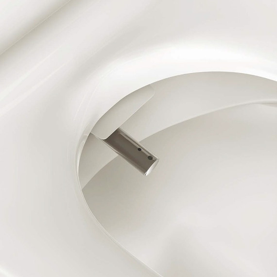 Унитаз-биде подвесной безободковый ArtCeram Hype KHYV001 05 00 с электронной крышкой - фото 4