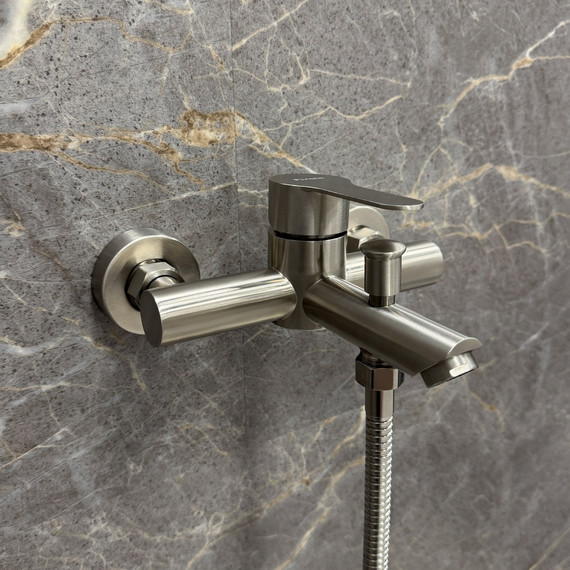 Смеситель для ванны Fixsen NORDIC FX-8803N, сатин - фото 2