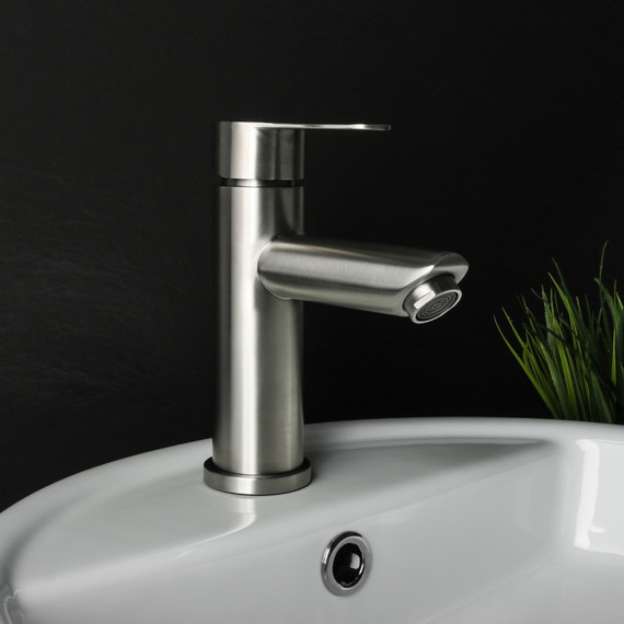 Смеситель для раковины Fixsen NORDIC FX-8806N, сатин - фото 3