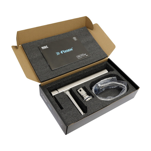 Смеситель для раковины высокий Fixsen NORDIC FX-8809N, сатин - фото 5