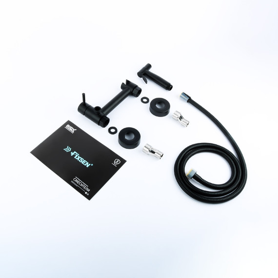 Набор для гигиенического душа Fixsen OXFORD FX-9505B, чёрный - фото 3