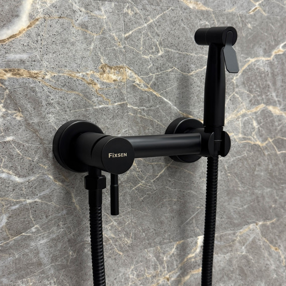 Набор для гигиенического душа Fixsen OXFORD FX-9505B, чёрный - фото 2