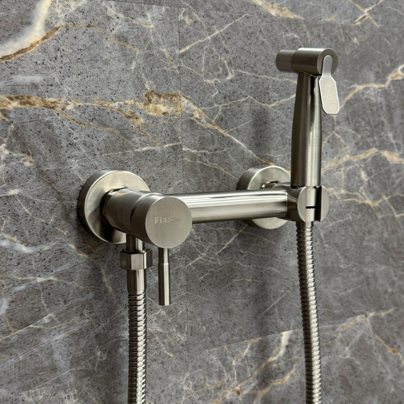 Набор для гигиенического душа Fixsen OXFORD FX-9505N, сатин - фото 2