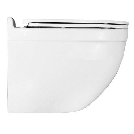 Унитаз подвесной безободковый Azario Fora AZ-0017-UQ3 с крышкой микролифт (Система смыва торнадо) - фото 12