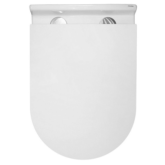 Унитаз подвесной безободковый Azario Fora AZ-0017-UQ3 с крышкой микролифт (Система смыва торнадо) - фото 16