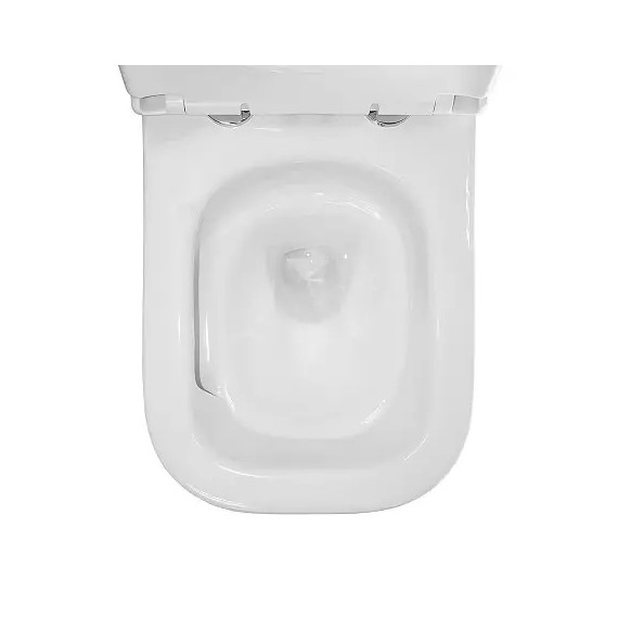 Унитаз подвесной безободковый Azario ESCONDA AZ-2805E с крышкой микролифт (Система смыва торнадо) - фото 8