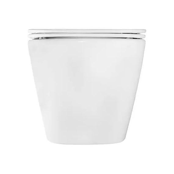 Унитаз подвесной безободковый Azario ESCONDA AZ-2805E с крышкой микролифт (Система смыва торнадо) - фото 12