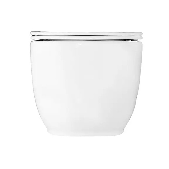 Унитаз подвесной безободковый Azario RIANO AZ-2808E с крышкой микролифт (Система смыва торнадо) - фото 11