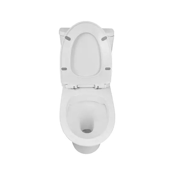 Унитаз-моноблок безободковый Azario Sente AZ-8614 с крышкой микролифт - фото 4