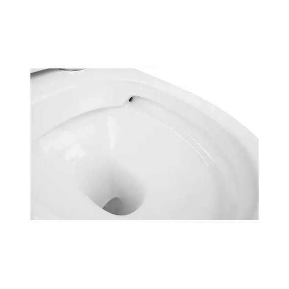 Унитаз-моноблок безободковый Azario Sente AZ-8614 с крышкой микролифт - фото 5