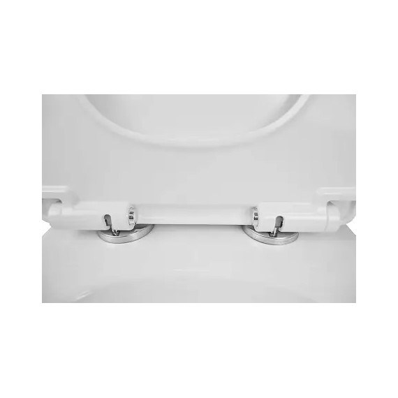 Унитаз-моноблок безободковый Azario Sente AZ-8614 с крышкой микролифт - фото 7