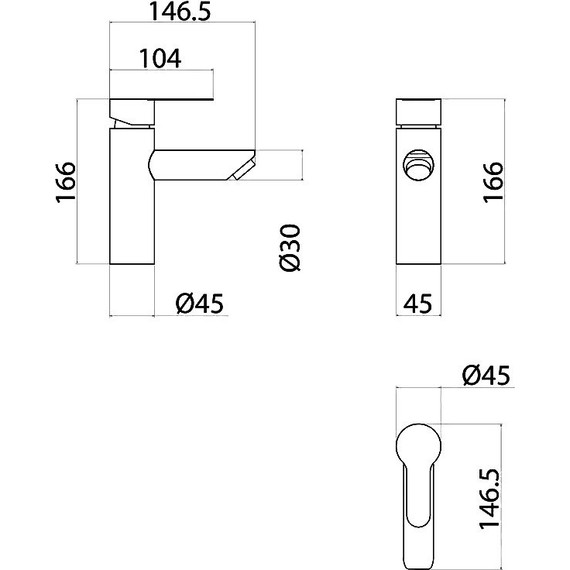 Смеситель для раковины Fixsen NORDIC FX-8806 - фото 8