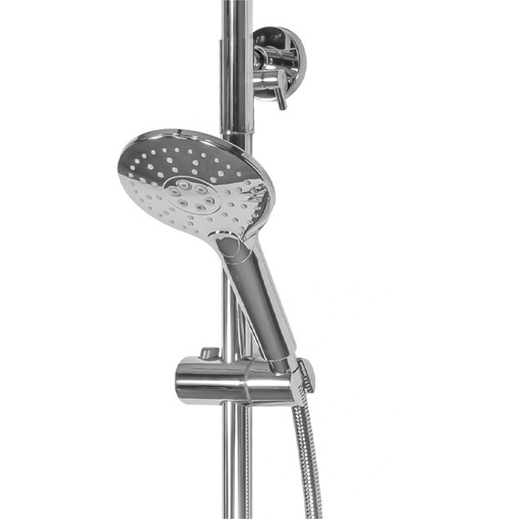 Душевая стойка с изливом Grocenberg GB7001CR - фото 4