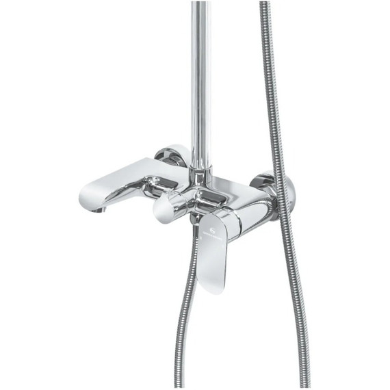 Душевая стойка с изливом Grocenberg GB7010CR - фото 4