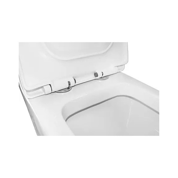Унитаз-моноблок безободковый Azario RAYO AZ-6385 с крышкой микролифт - фото 8