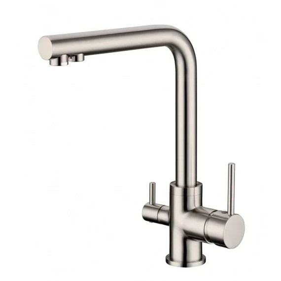 Смеситель для кухни Grocenberg Gb40551nk, никель - фото 2
