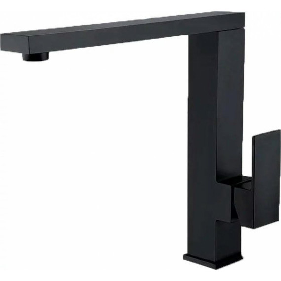 Смеситель для кухни Grocenberg GB4008BL, чёрный матовый - фото 4