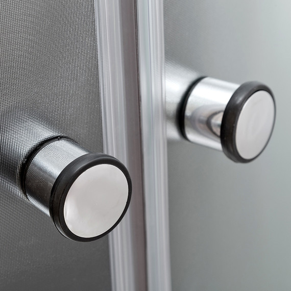 Душевая кабина Avacan 100x100 см B10SELBLACK, хром/матовое (безсиликоновая сборка) - фото 17