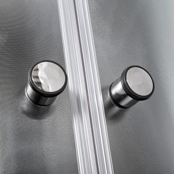 Душевая кабина Avacan 100x100 см B10SELBLACK, хром/матовое (безсиликоновая сборка) - фото 15