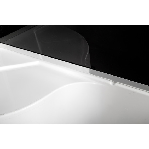 Душевая кабина Avacan 100x100 см B10SELBLACK, хром/матовое (безсиликоновая сборка) - фото 8