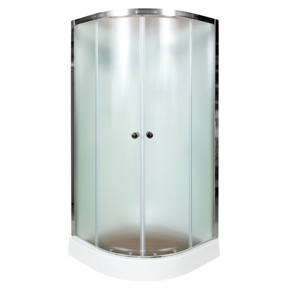 Душевая кабина Avacan 90x90 см D09, хром/матовое (безсиликоновая сборка) - фото 3