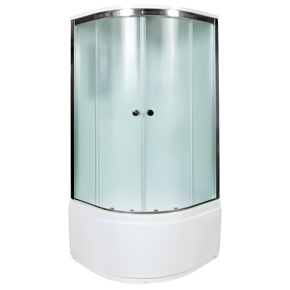 Душевая кабина Avacan 100x100 см D10SEL, хром/матовое (безсиликоновая сборка) - фото 2