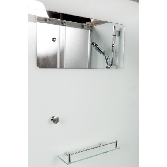 Душевая кабина Avacan 120x80 см D120R, хром/матовое (безсиликоновая сборка) - фото 4