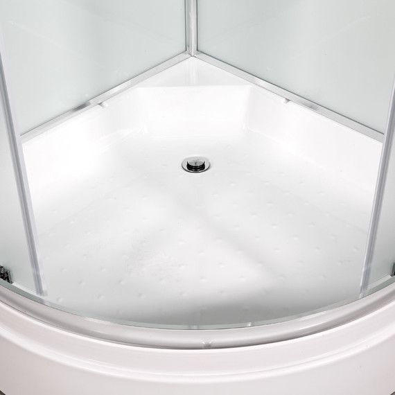 Душевая кабина Avacan 100x100 см D271, хром/матовое (безсиликоновая сборка) - фото 6