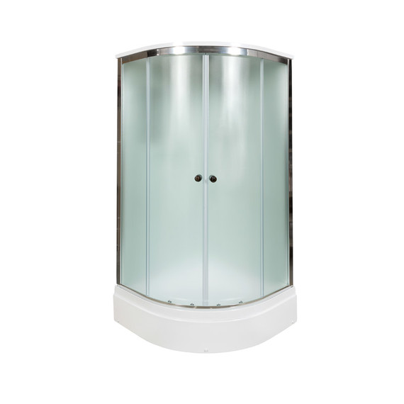 Душевая кабина Avacan 100x100 см D271S, хром/матовое (безсиликоновая сборка) - фото 3
