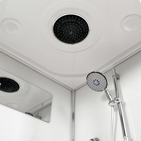 Душевая кабина Avacan 100x100 см D271S, хром/матовое (безсиликоновая сборка) - фото 5