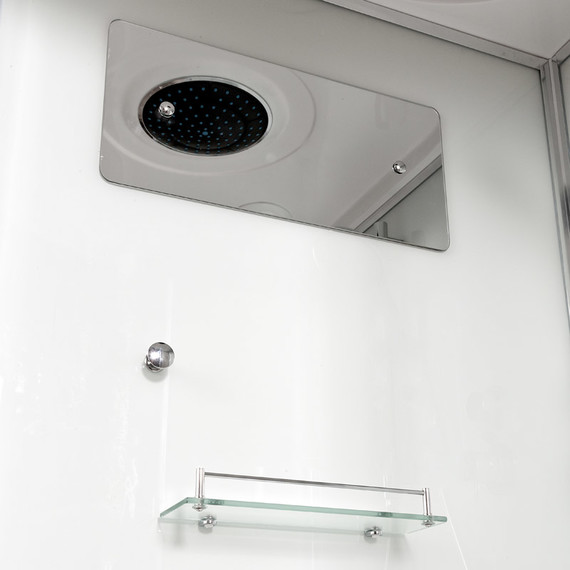 Душевая кабина Avacan 100x100 см D271S, хром/матовое (безсиликоновая сборка) - фото 12