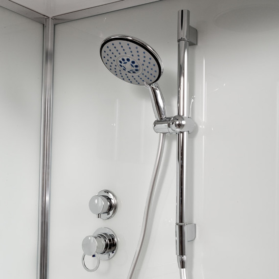 Душевая кабина Avacan 100x100 см D10S, хром/матовое (безсиликоновая сборка) - фото 6