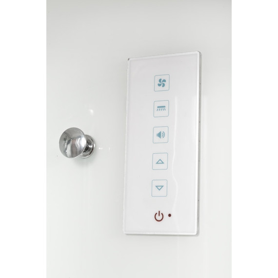 Душевая кабина Avacan 100x100 см D271SLED, хром/матовое (безсиликоновая сборка) - фото 13