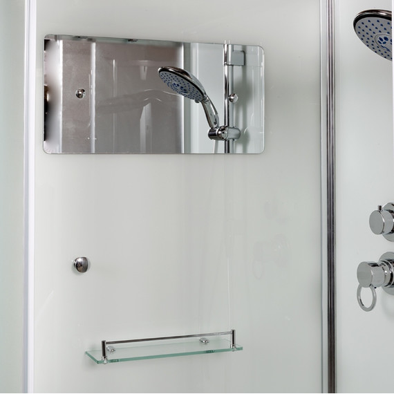 Душевая кабина Avacan 90x90 см D09, хром/матовое (безсиликоновая сборка) - фото 5