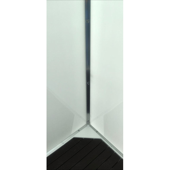 Душевая кабина Avacan 90x90 см D09SLED, хром/матовое (безсиликоновая сборка) - фото 13