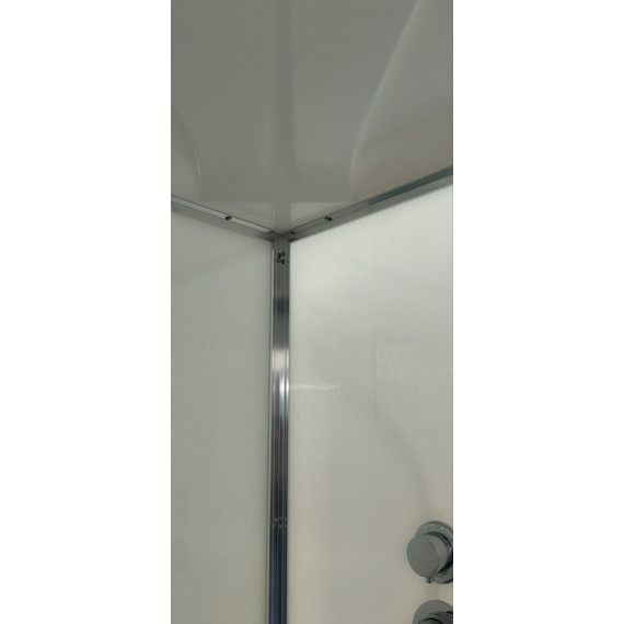 Душевая кабина Avacan 90x90 см D09SLED, хром/матовое (безсиликоновая сборка) - фото 7