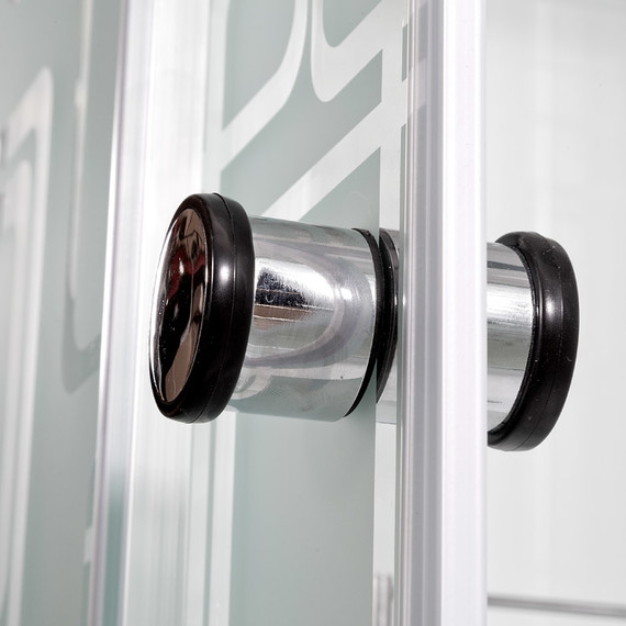 Душевая кабина Avacan 120x80 см EM2712L, хром/прозрачное (безсиликоновая сборка) - фото 14