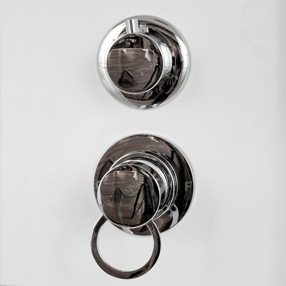 Душевая кабина Avacan 80x80 см EM1580, хром/узор (безсиликоновая сборка) - фото 30