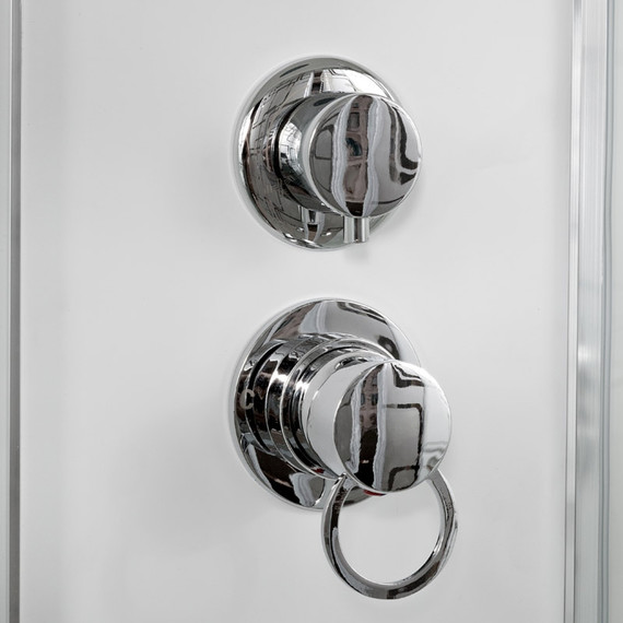 Гидробокс Avacan 80x80 см EM1580GM, хром/узор (безсиликоновая сборка) - фото 17